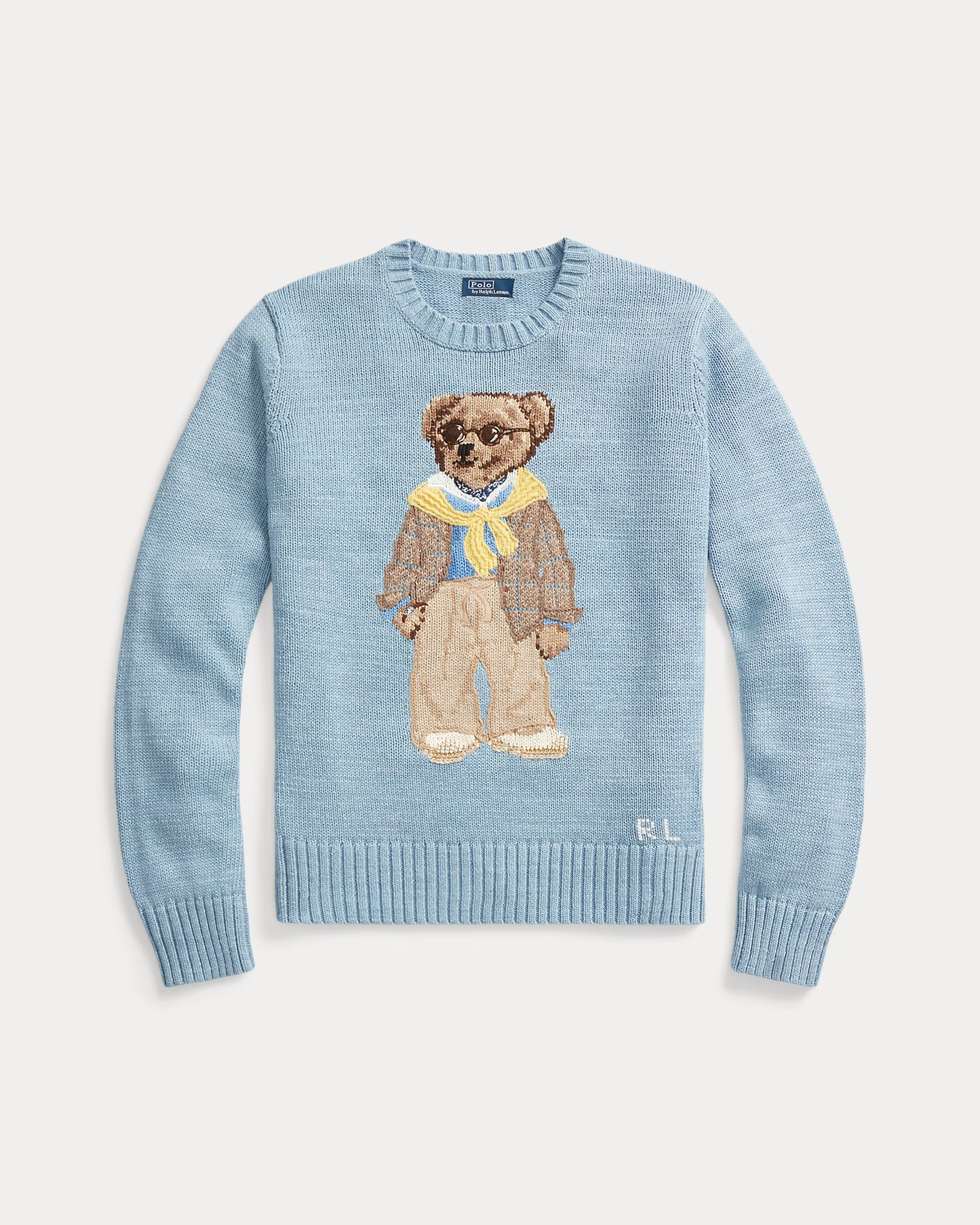 Polo Ralph Lauren Polo Bear Women's Cotton Sweater Blue Size Small